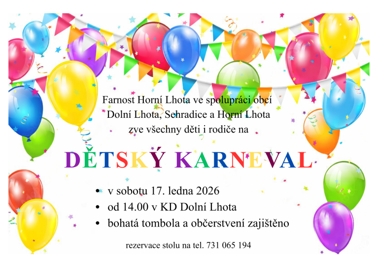 Dětský karneval