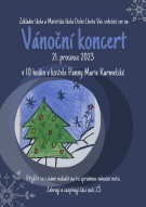 Vánoční koncert žáků základní školy